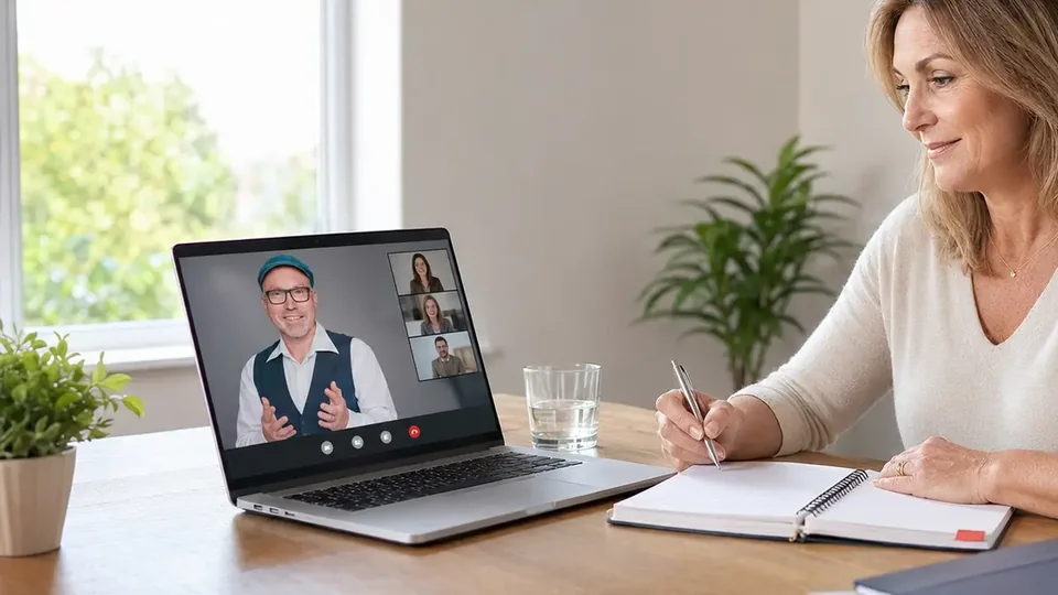 Live-Hybrid-Unterricht mit direktem Austausch am Bildschirm